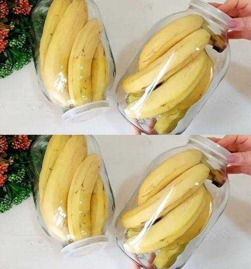 No More Rotten and Black Bananas After a Few Days: With This Method They Will Last 2 Years.