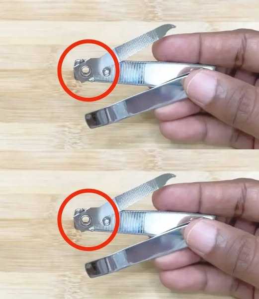 Nail clippers, the secret option that makes your life easier: almost no one notices them.