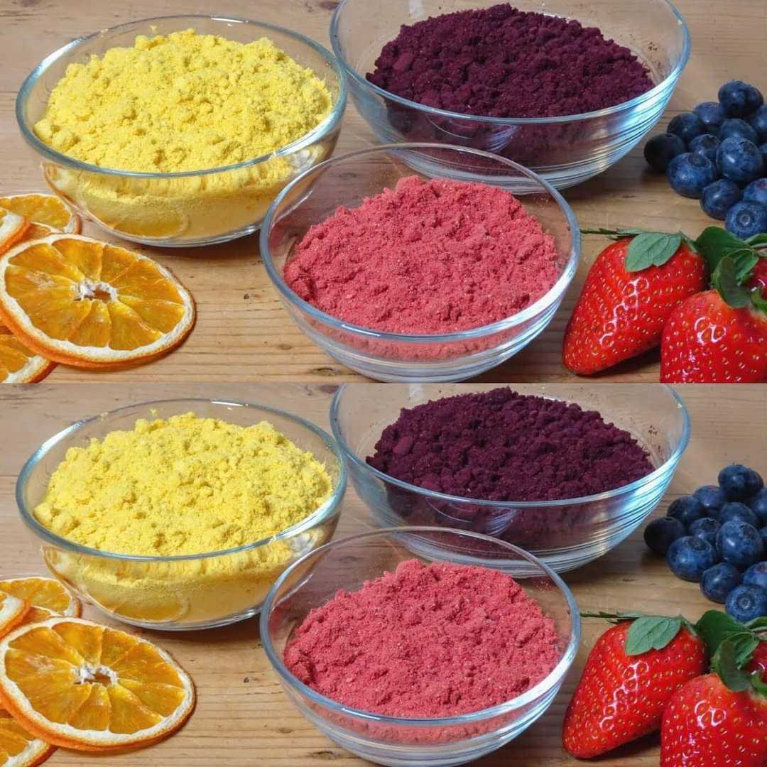 DIY Dried Fruit Powder for Natural Food Flavoring and Coloring