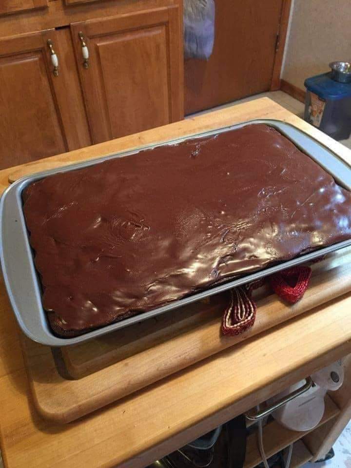 This HERSHEY’S Syrup brownie recipe is so simple and my family loved it