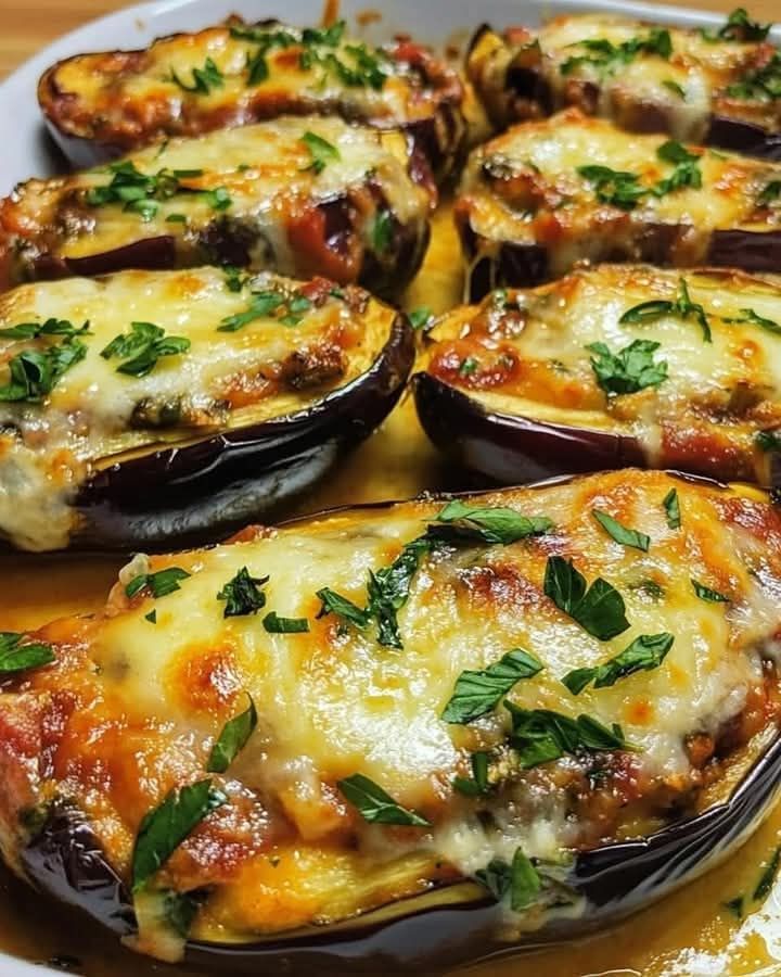 Aubergines farcies faciles et délicieuses – Un festin plein de saveurs !