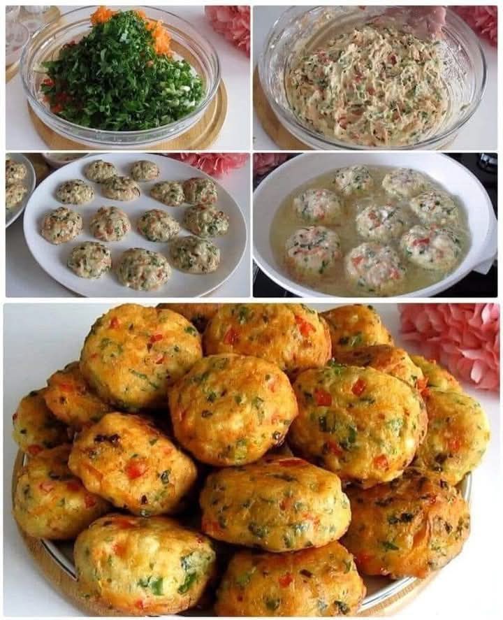 Homemade Turkish-Style Feta Cheese Fritters Recipe