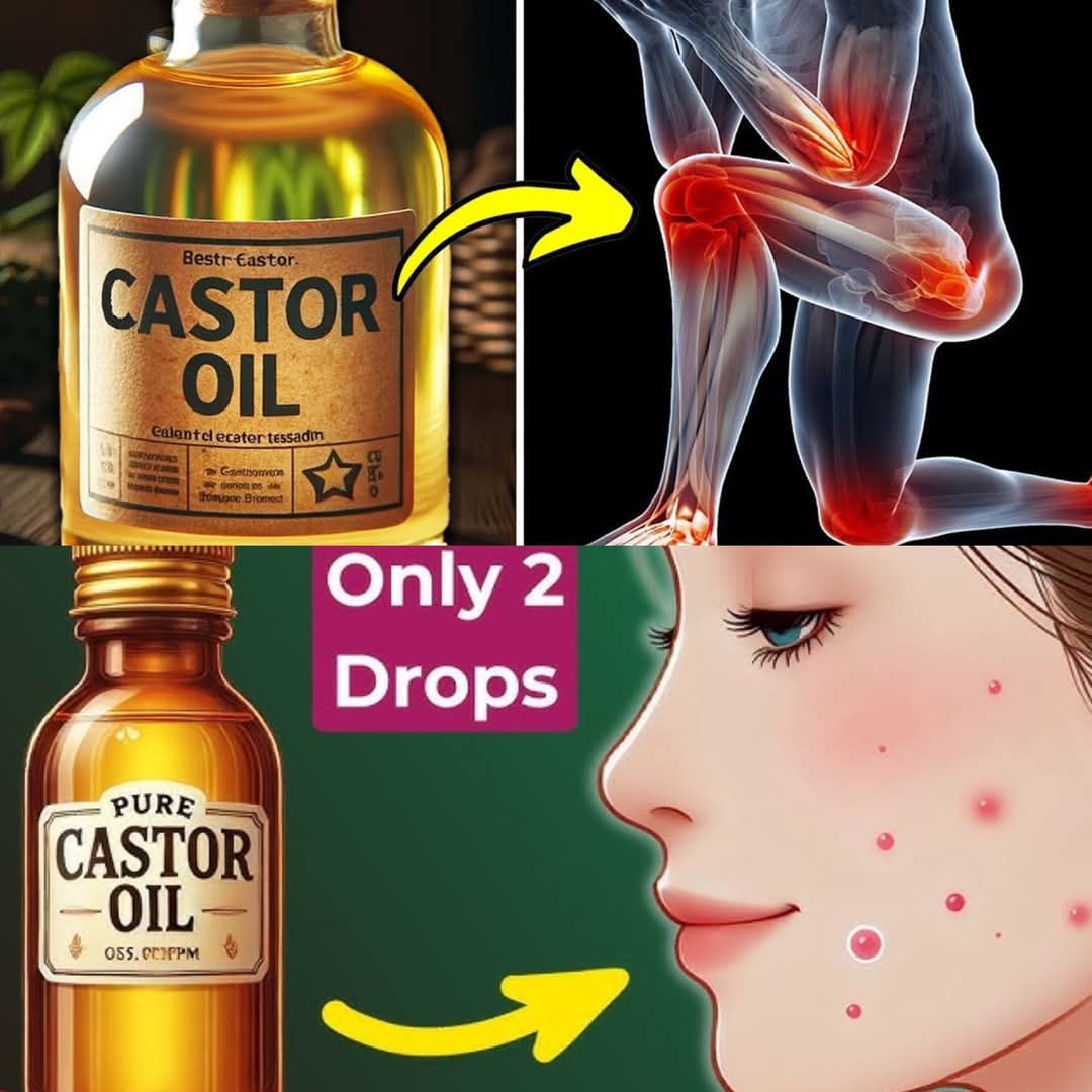 Use castor oil before sleeping and BE AMAZED WHAT HAPPENS