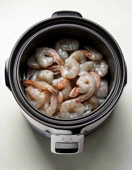 If Put raw shrimp in a slow cooker with these 4 ingredients. You’ll dream about this meal