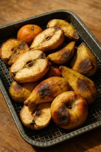 Pulled out some old fruit from fridge. My mother-in-law says it’s wasteful not to use it, but it looks bad to me. What should I do?