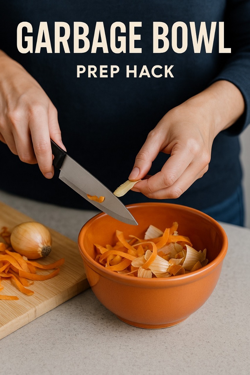 The Garbage Bowl Trick: The Simple Kitchen Hack Everyone Should Know