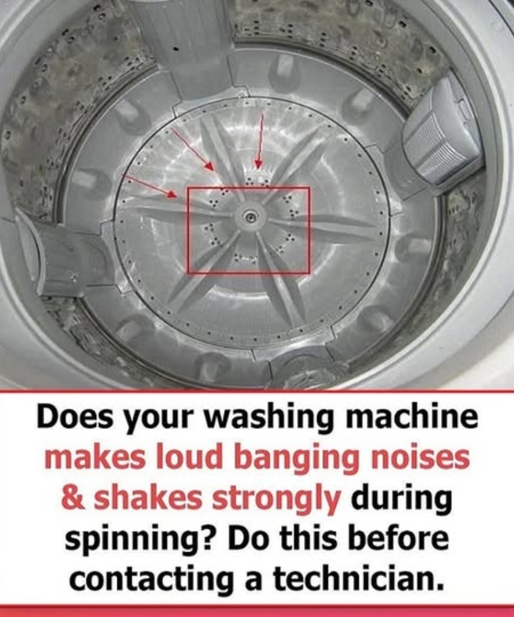 My washing machine is making loud noises and shaking like crazy! Do this before calling a repairman