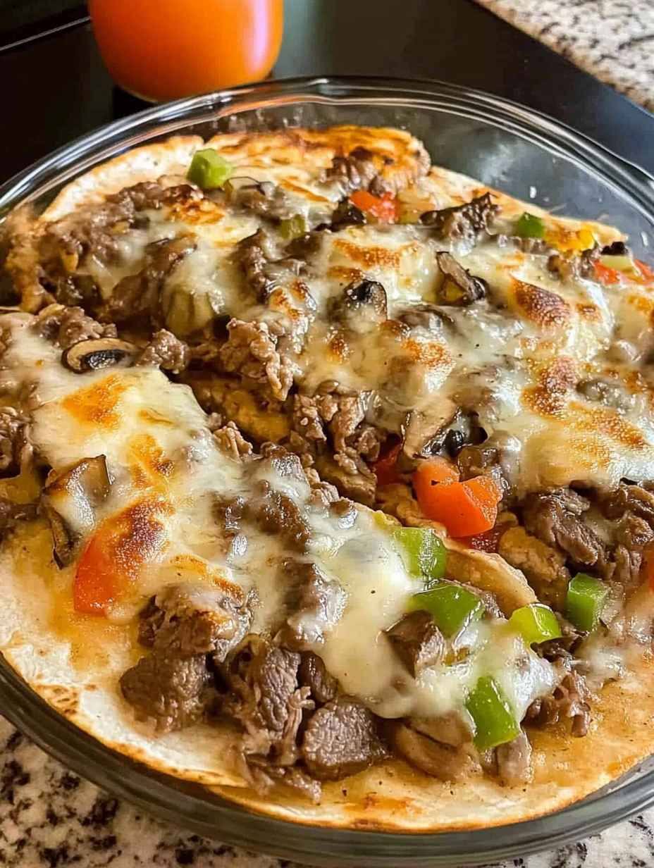 Philly Cheesesteak Quesadillas