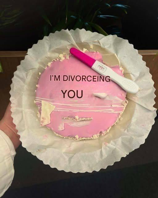 My husband sent me a cake to announce our divorce – but when he found out the truth, he came crawling back