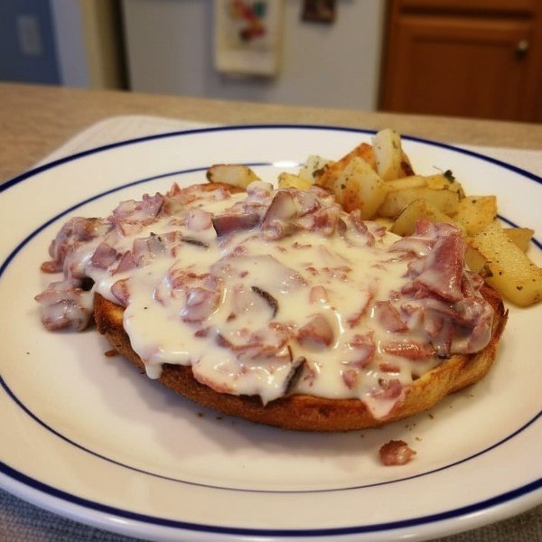 Creamed Chipped Beef on Toast