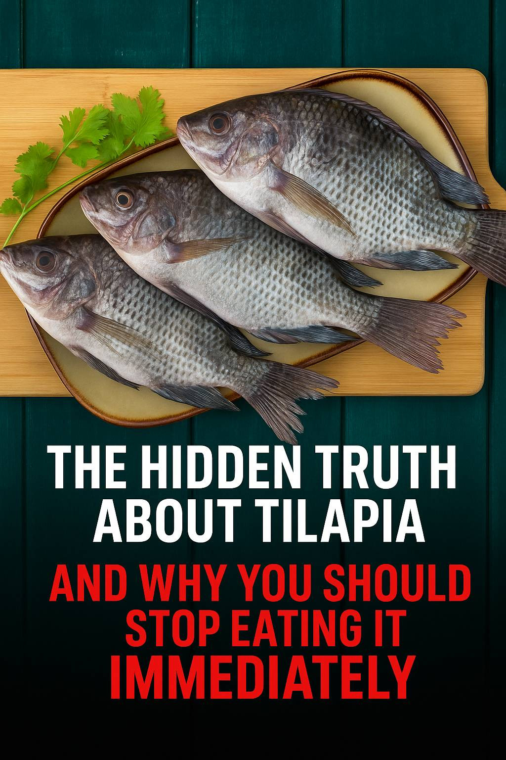 The Hidden Truth About Tilapia — And Why You Should Stop Eating It Immediately