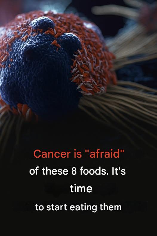 Cancer is “afraid” of these 8 foods.