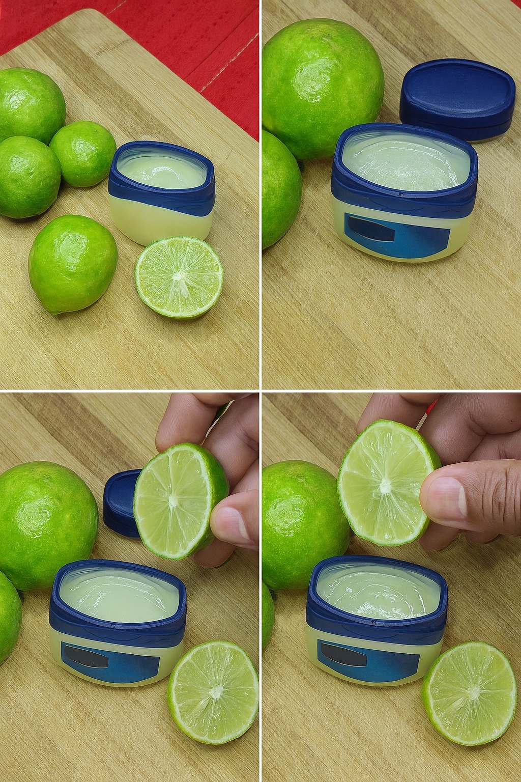 Vaseline and Lemon: Benefits