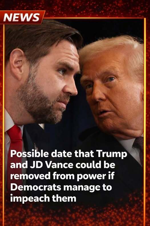 Possible date that Trump and JD Vance could be removed from power if D