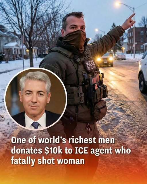 Billionaire Bill Ackman Makes ,000 Contribution to Legal Fund for ICE Agent in Minneapolis Case