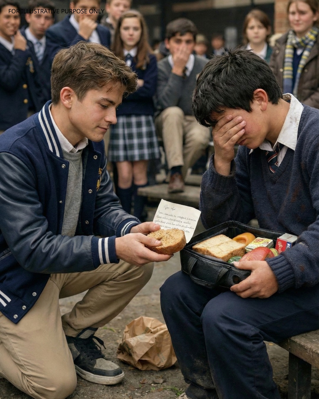 I Stole My Poor Classmate’s Lunch Every Day to Laugh at Him—Until I Read the Note His Mother Hid Inside and Realized Who Was Truly Rich