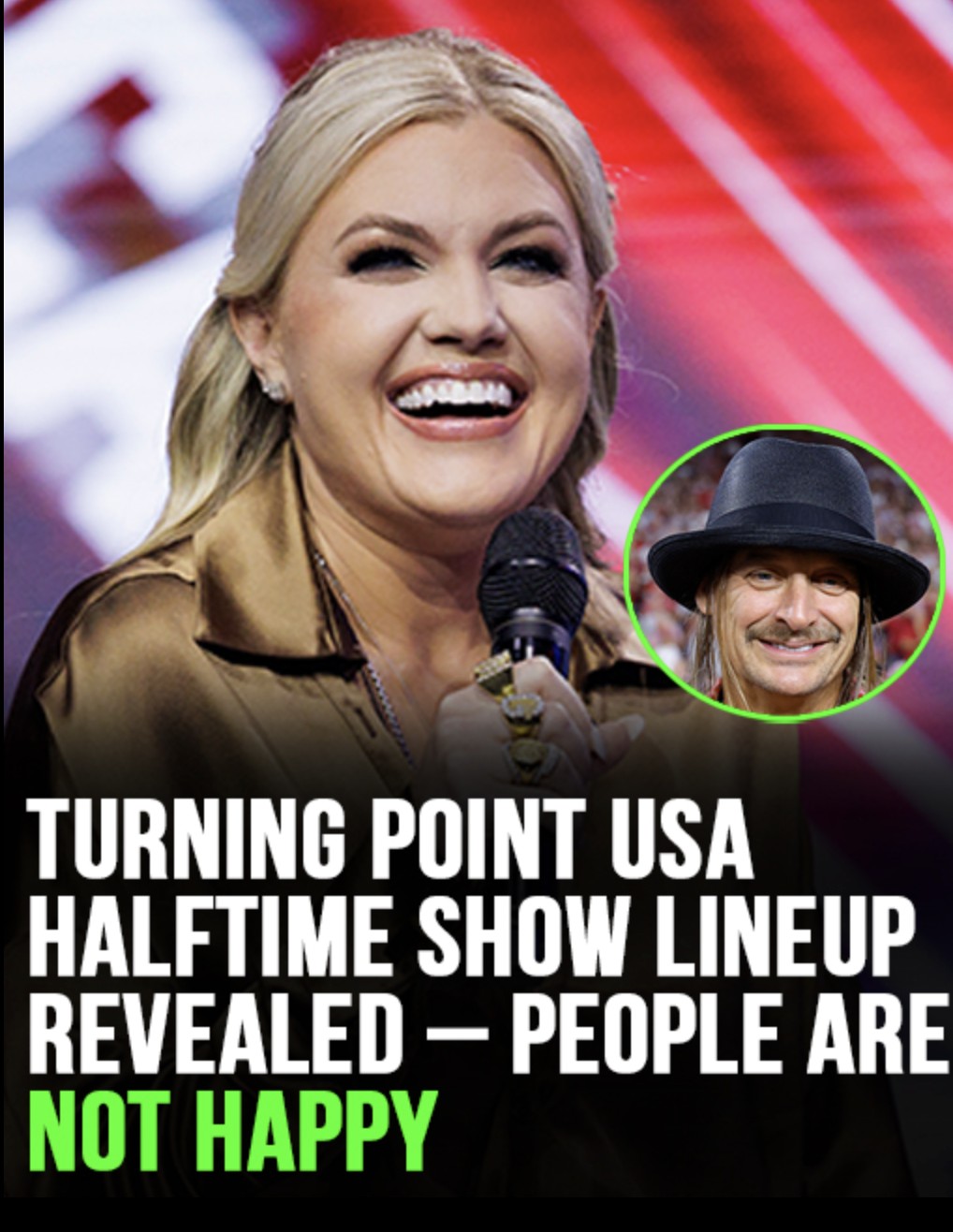 Turning Point USA halftime Super Bowl show lineup revealed – and everyone’s saying the same thing
