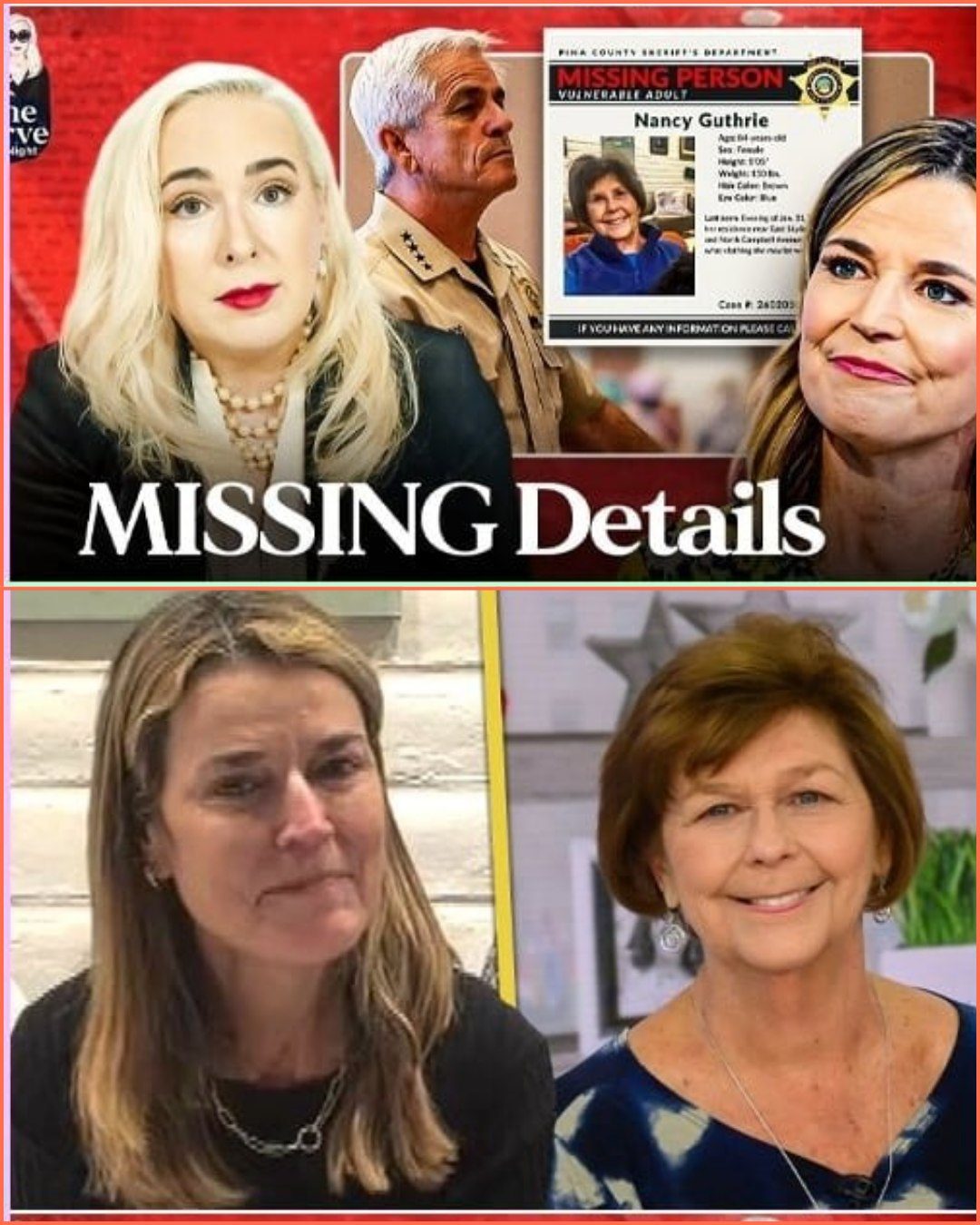 She Wasn’t Ready for This…” — Savannah Guthrie Reveals Painful Final Update in Search for Her Mother – GMT – G1