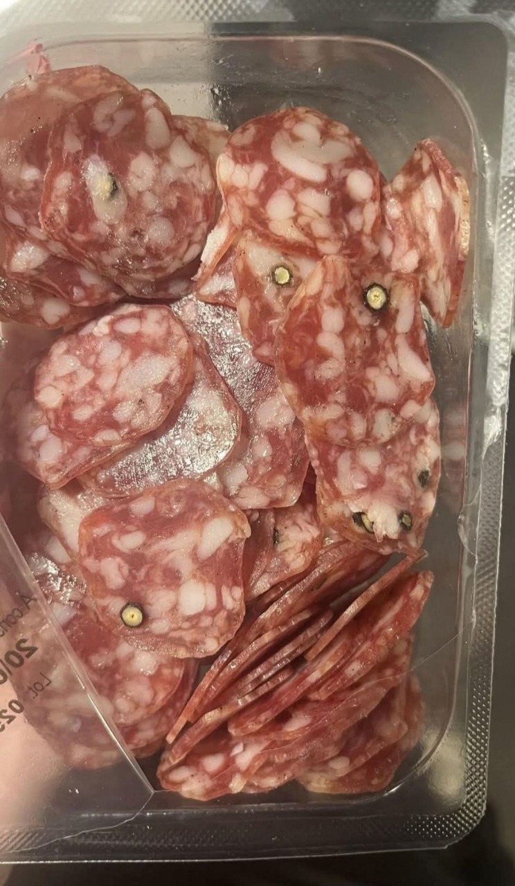 What’s this on my salami. I know it’s not mold (I think). I was in Paris and couldn’t bring myself to eat it!.