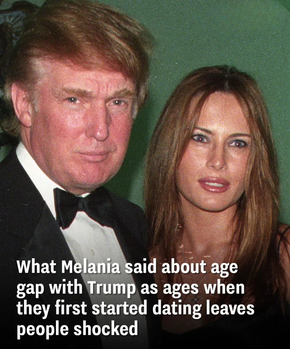 What Melania said about age gap with Trump as ages when they first started dating leaves people sh0cked