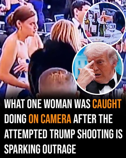 Woman reportedly seen taking wine bottles after reported Trump-related incident 😳