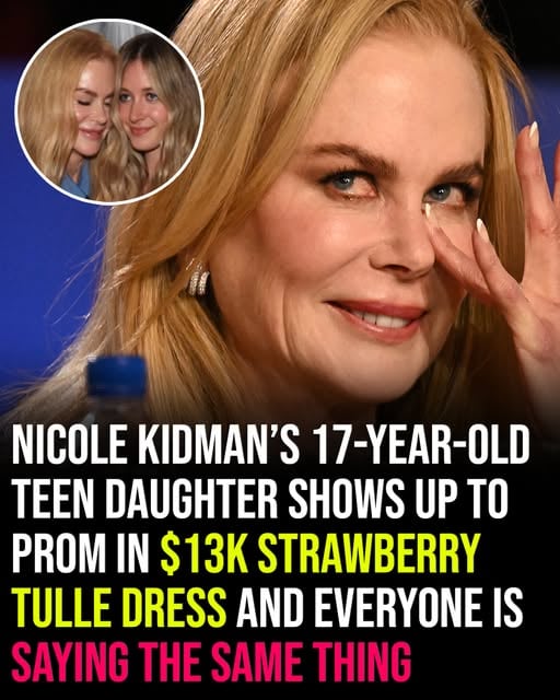 Nicole Kidman’s daughter turns heads in prom gown – but one detail divides people