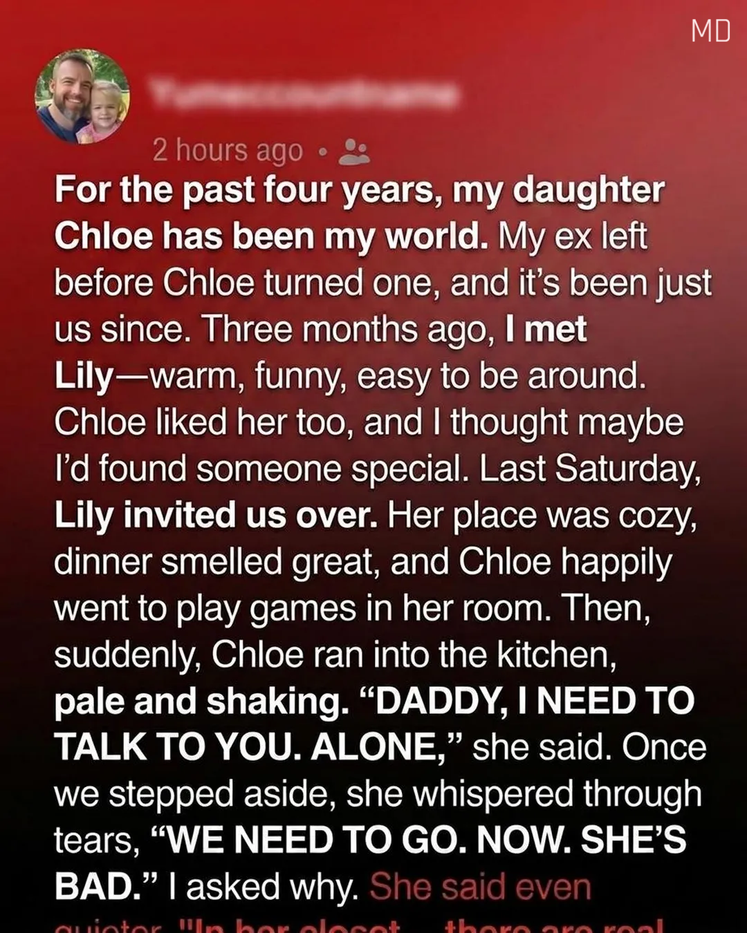 My Daughter Felt Uneasy During a Visit—What She Told Me Changed How I See Everything