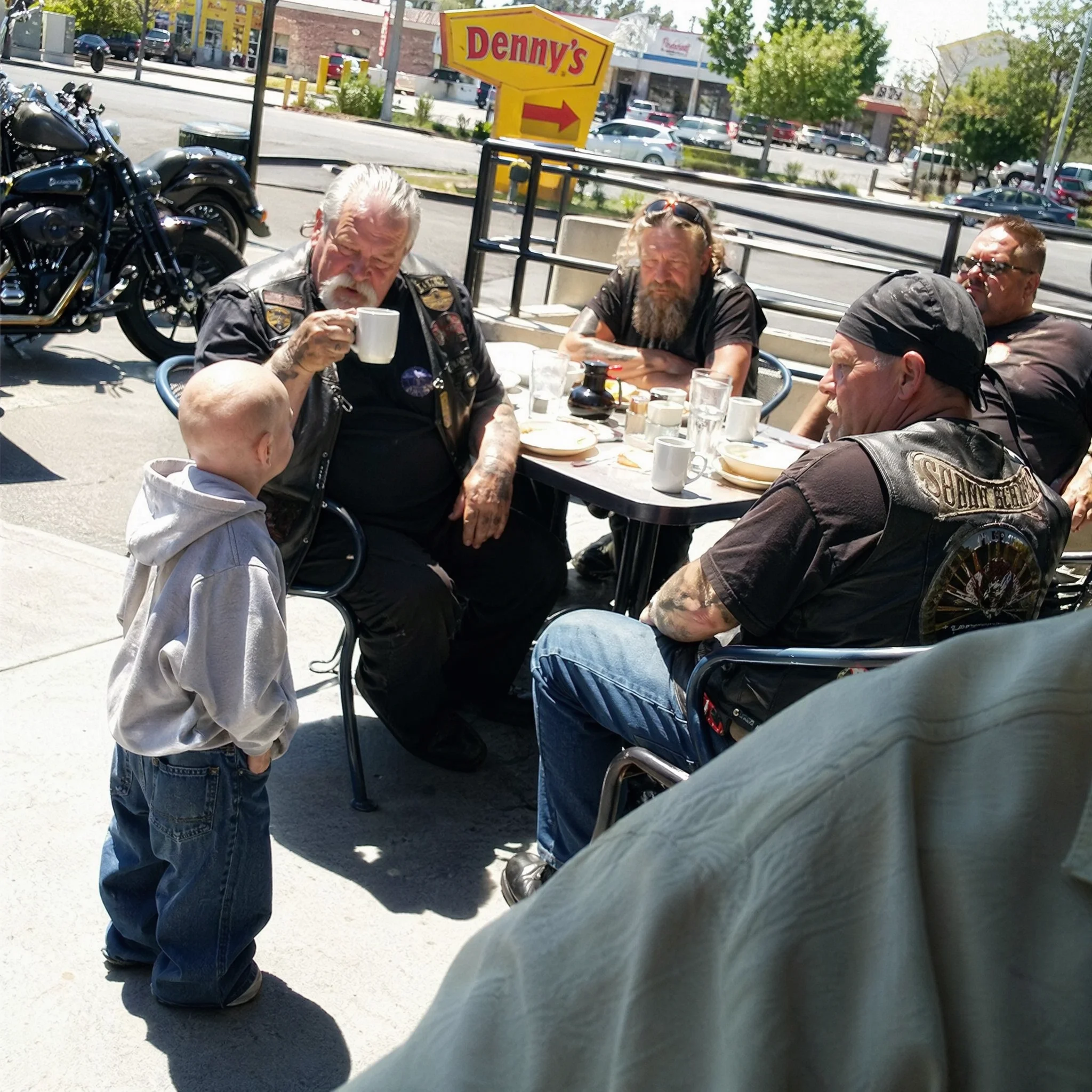 This 5 Year Old Boy Offered Bikers His Lunch Money to Beat Up His Cancer