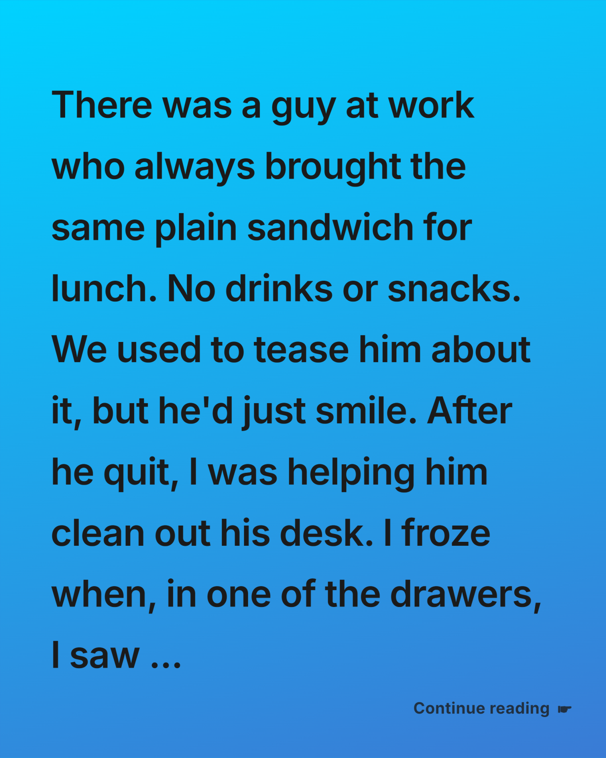 The Man Who Fed Silence: The Story Behind The Plain Sandwich